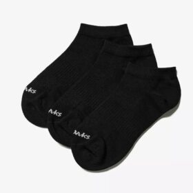 3-pack sportankelstrumpor, svarta