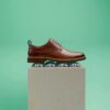 Aldwin Lace – Oxfords i brunt läder för herr Aldwin Lace – Oxfords i brunt läder för herr