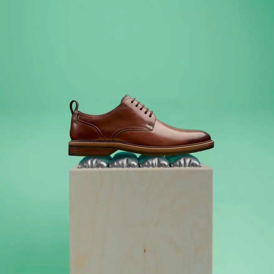 Aldwin Lace – Oxfords i brunt läder för herr Aldwin Lace – Oxfords i brunt läder för herr