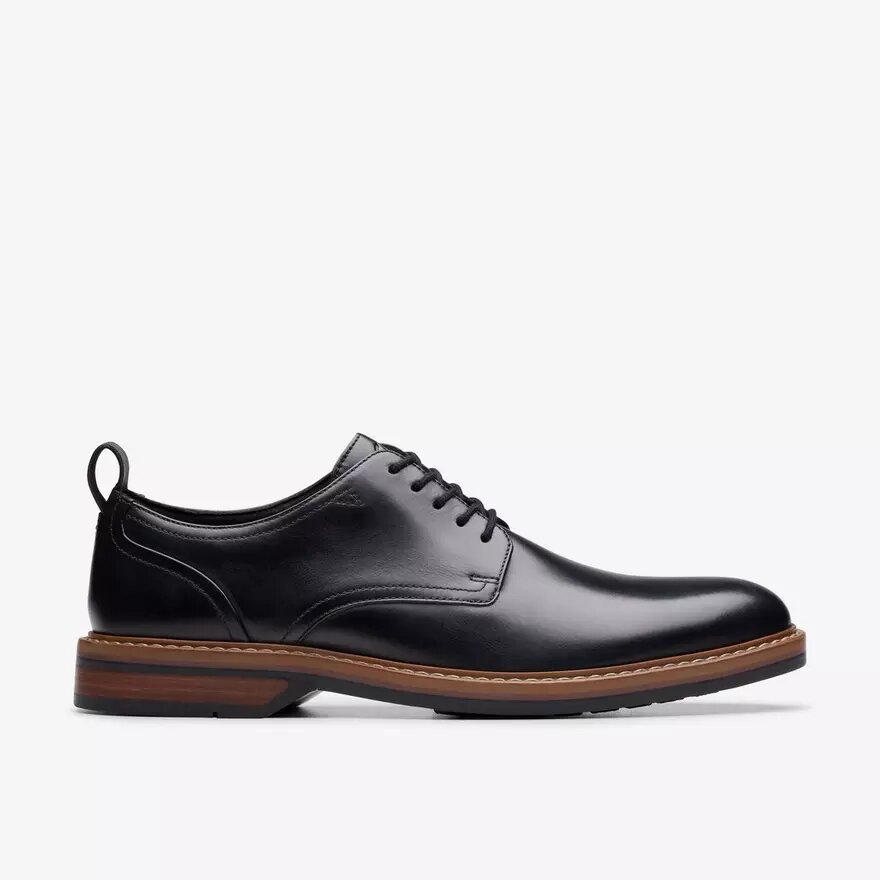Aldwin Lace – svarta Oxfords i läder för herr Aldwin Lace – svarta Oxfords i läder för herr