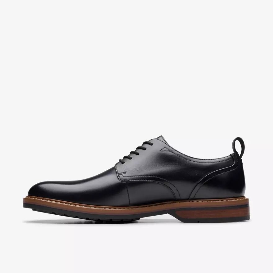 Aldwin Lace – svarta Oxfords i läder för herr Aldwin Lace – svarta Oxfords i läder för herr