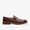 Aldwin Step Mid Loafers i brunt läder för herr Aldwin Step Mid Loafers i brunt läder för herr