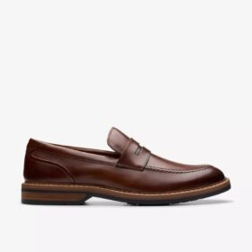 Aldwin Step Mid Loafers i brunt läder för herr