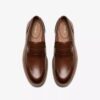 Aldwin Step Mid Loafers i brunt läder för herr Aldwin Step Mid Loafers i brunt läder för herr