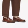 Aldwin Step Mid Loafers i brunt läder för herr Aldwin Step Mid Loafers i brunt läder för herr