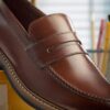 Aldwin Step Mid Loafers i brunt läder för herr Aldwin Step Mid Loafers i brunt läder för herr