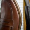 Aldwin Step Mid Loafers i brunt läder för herr Aldwin Step Mid Loafers i brunt läder för herr