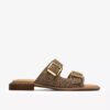 Ariany Bay platta sandaler med djurmönster för damer Ariany Bay platta sandaler med djurmönster för damer