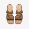 Ariany Bay platta sandaler med djurmönster för damer Ariany Bay platta sandaler med djurmönster för damer