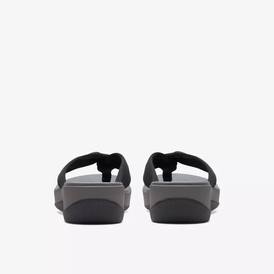 Arla Glison svarta Fabriccloudsteppers™-Flip-flops för dam Arla Glison svarta Fabriccloudsteppers™-Flip-flops för dam