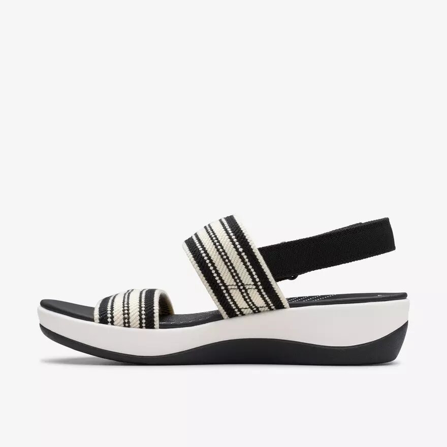 Arla Stroll svarta flerfärgade Cloudsteppers™-sandaler för dam Arla Stroll svarta flerfärgade Cloudsteppers™-sandaler för dam
