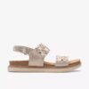 Arwell Glide Metallic – platta sandaler för damer
