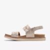 Arwell Glide Metallic – platta sandaler för damer