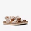 Arwell Glide Metallic – platta sandaler för damer