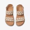 Arwell Glide Metallic – platta sandaler för damer
