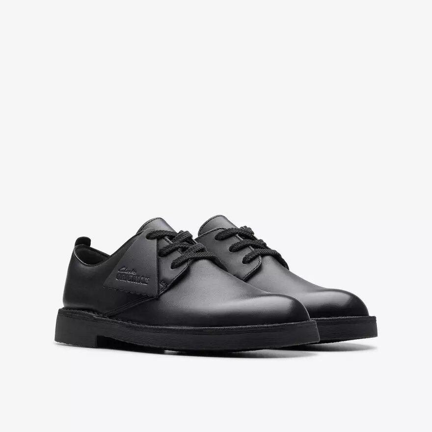 Barn Desert London äldre svart Desert Boot Barn Desert London äldre svart Desert Boot