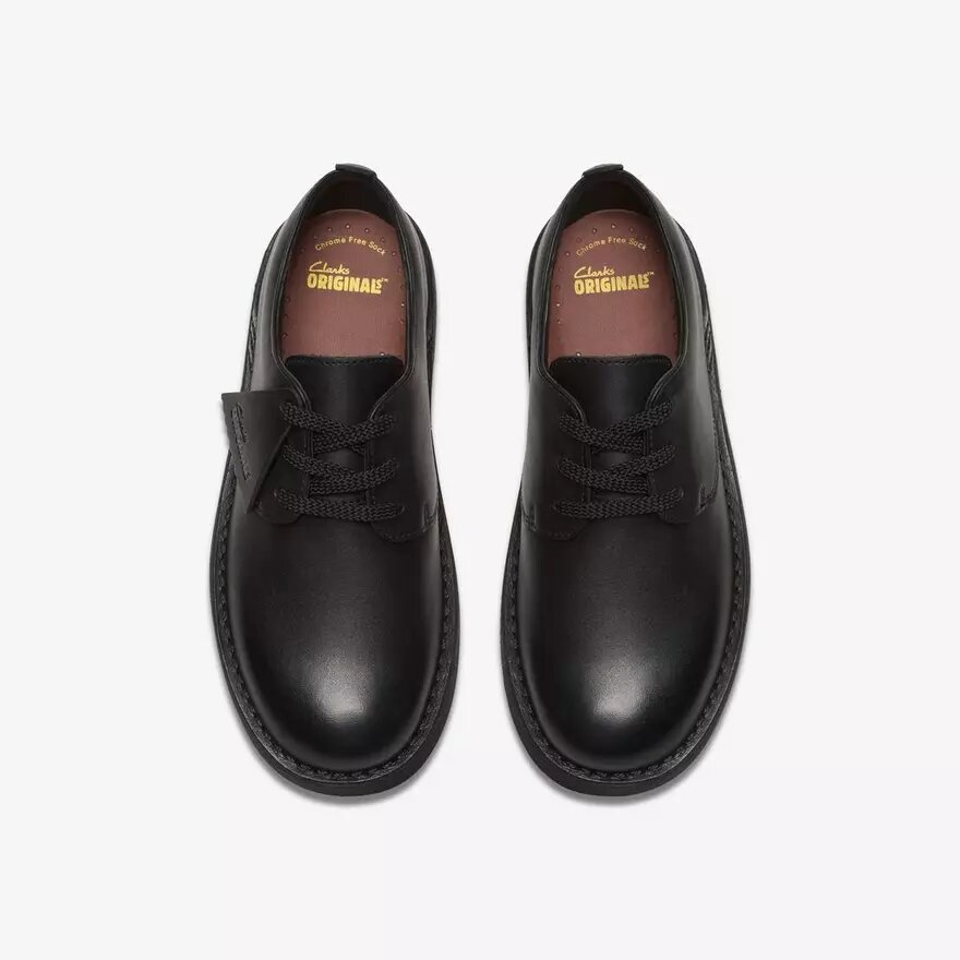 Barn Desert London äldre svart Desert Boot Barn Desert London äldre svart Desert Boot