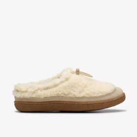 Belle Wych-tofflor i elfenbensvitt för damer