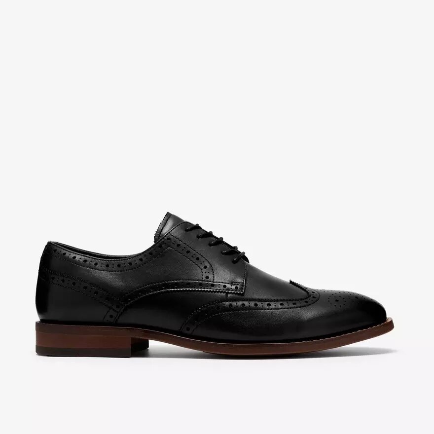Bowburn Tip – svarta Oxfords i läder för herr Bowburn Tip – svarta Oxfords i läder för herr