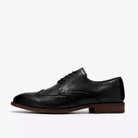 Bowburn Tip – svarta Oxfords i läder för herr