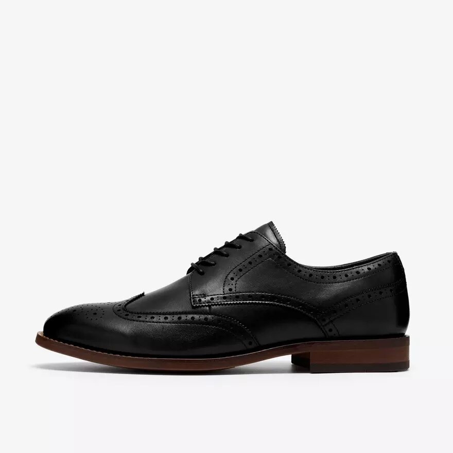 Bowburn Tip – svarta Oxfords i läder för herr Bowburn Tip – svarta Oxfords i läder för herr