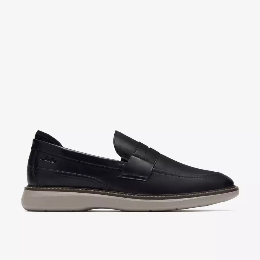 Brantin Loafer för herr – svarta läderskor Brantin Loafer för herr – svarta läderskor
