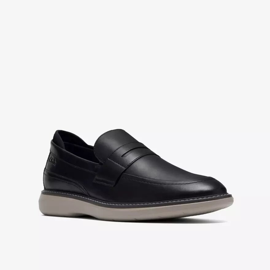 Brantin Loafer för herr – svarta läderskor Brantin Loafer för herr – svarta läderskor