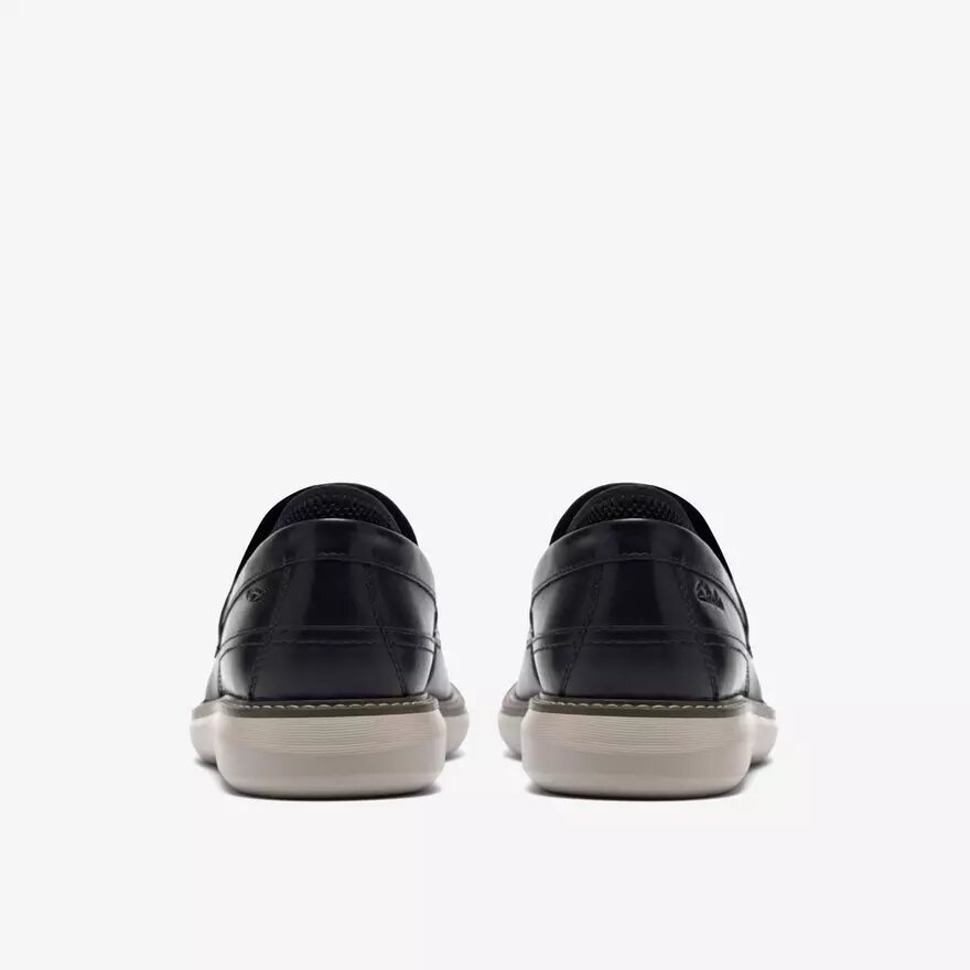 Brantin Loafer för herr – svarta läderskor Brantin Loafer för herr – svarta läderskor