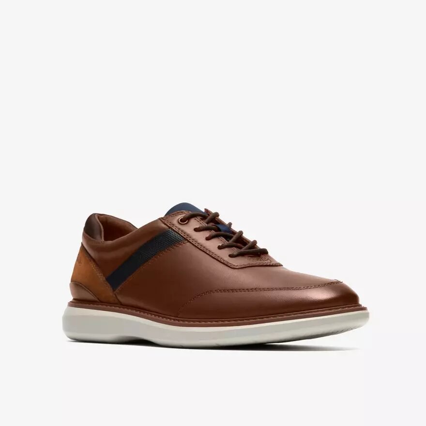 Brantin-Oxfords i brunt läder för herrar Brantin-Oxfords i brunt läder för herrar