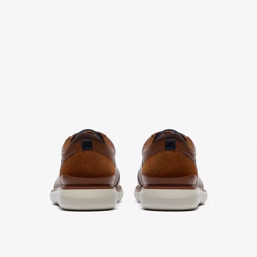 Brantin-Oxfords i brunt läder för herrar Brantin-Oxfords i brunt läder för herrar
