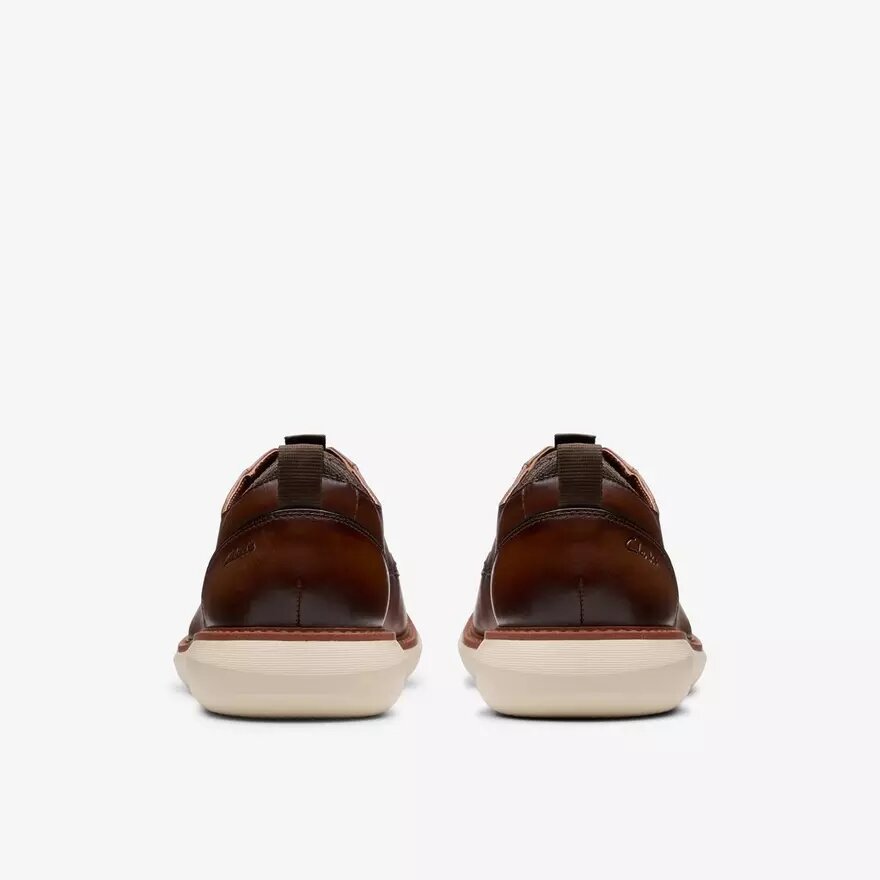 Brantin Plain mörkbruna läderOxfords för herr Brantin Plain mörkbruna läderOxfords för herr