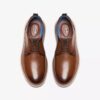 Brantin Plain mörkbruna läderOxfords för herr Brantin Plain mörkbruna läderOxfords för herr