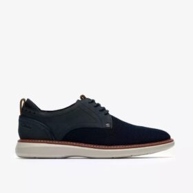 Brantin Plain Navy stickad derbysko för herr