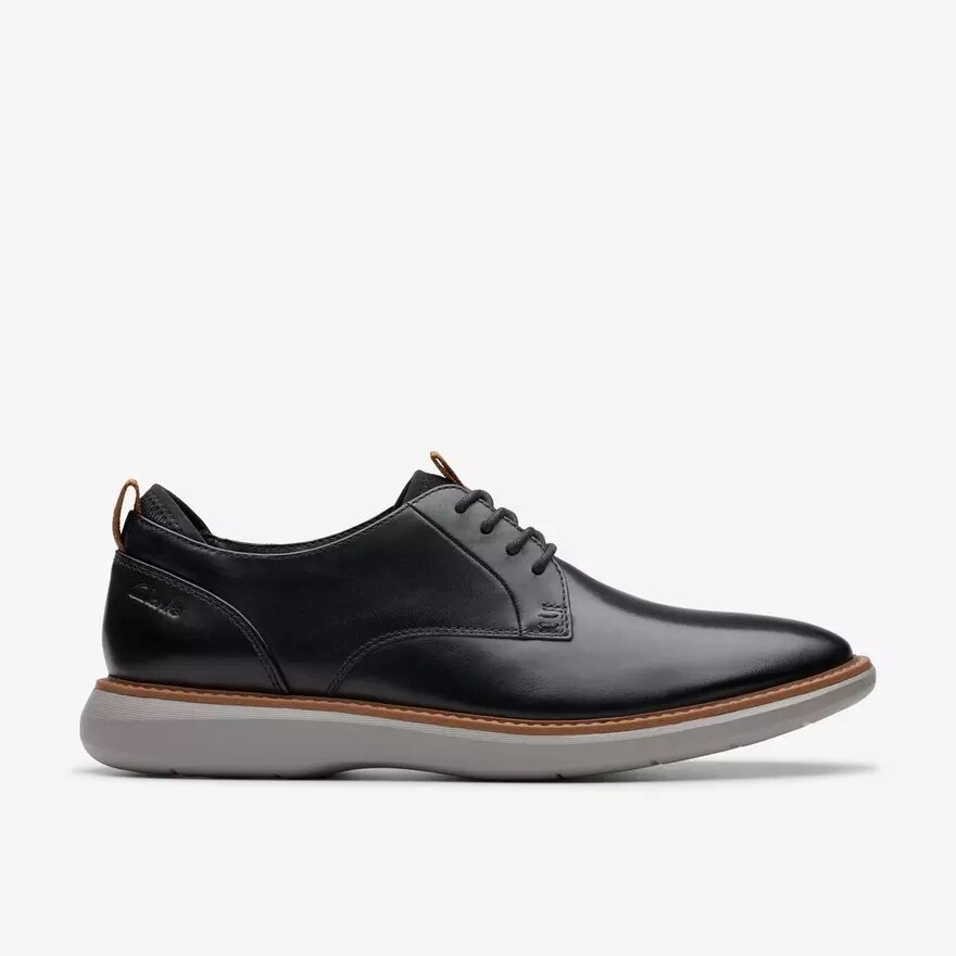Brantin Plain – svarta Oxfords i läder för herr Brantin Plain – svarta Oxfords i läder för herr