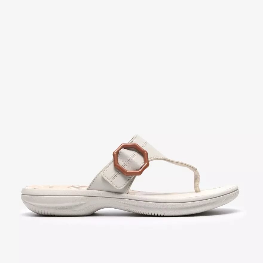 Breeze Cove flip-flops för damer i benvitt Breeze Cove flip-flops för damer i benvitt