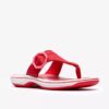 Breeze Cove Poppy Red-flip-flops för dam