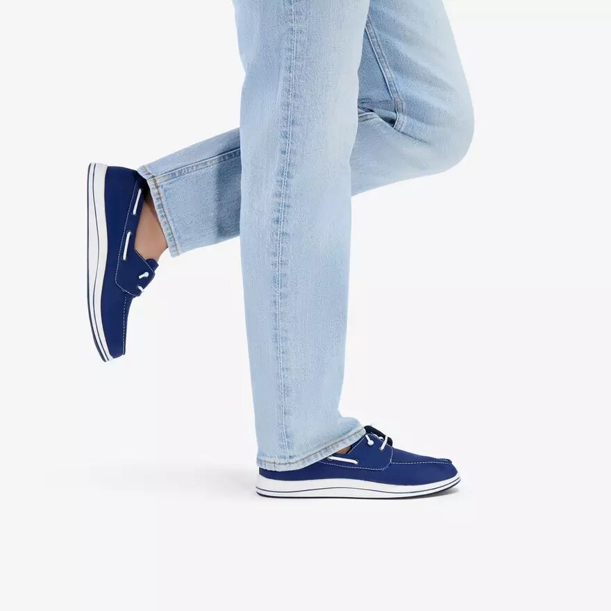 Breeze Edge Navy slip-ons för dam Breeze Edge Navy slip-ons för dam