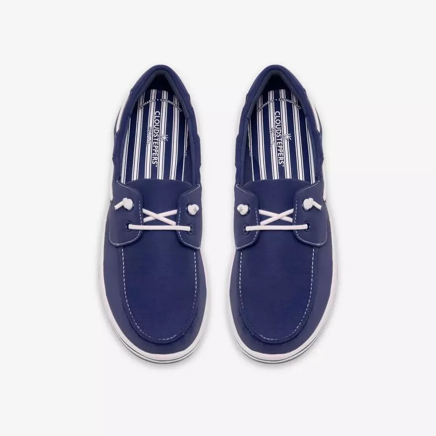 Breeze Edge Navy slip-ons för dam Breeze Edge Navy slip-ons för dam