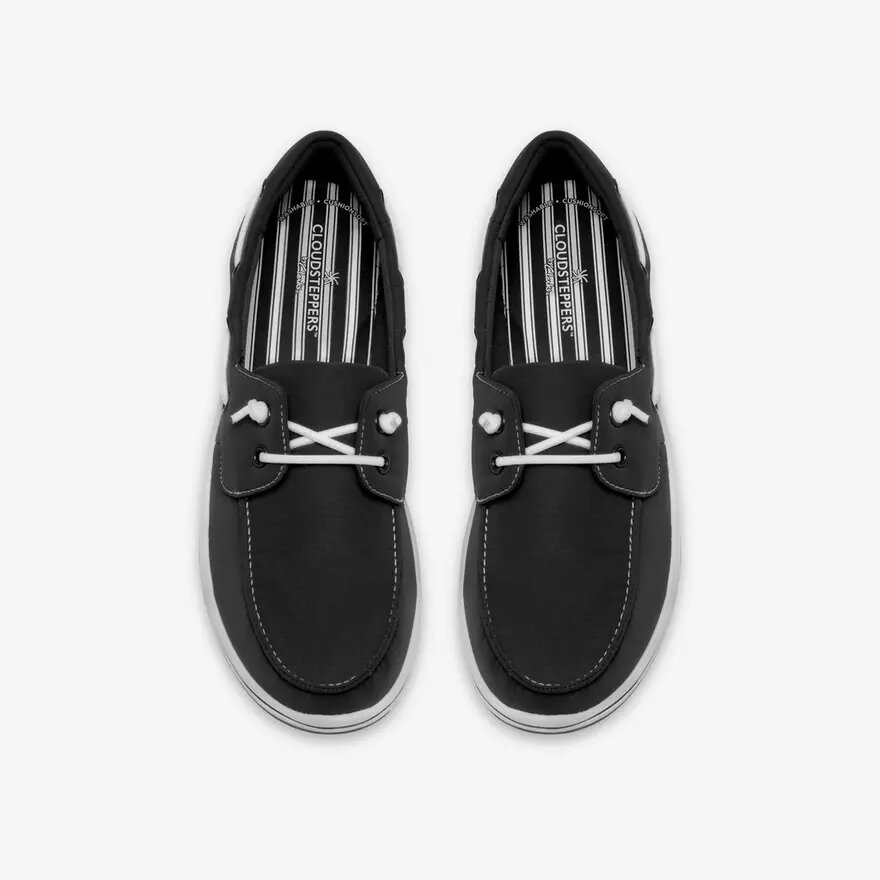 Breeze Edge svarta Slip-ons för dam Breeze Edge svarta Slip-ons för dam