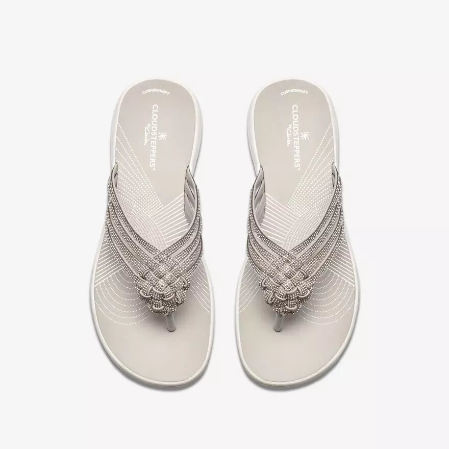 Breeze Gem Silver-flip-flops för dam Breeze Gem Silver-flip-flops för dam