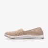 Breeze Lily Light Taupe slip-ons för dam Breeze Lily Light Taupe slip-ons för dam