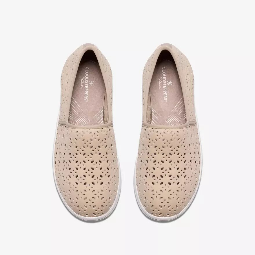Breeze Lily Light Taupe slip-ons för dam Breeze Lily Light Taupe slip-ons för dam