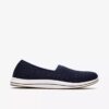 Breeze Lily Navy slip-ons för dam Breeze Lily Navy slip-ons för dam