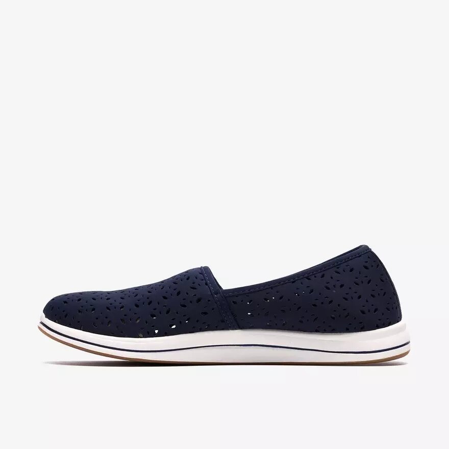 Breeze Lily Navy slip-ons för dam Breeze Lily Navy slip-ons för dam