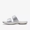 Breeze Maye Silver, platta Cloudsteppers™-sandaler för damer