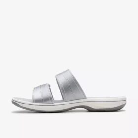 Breeze Maye Silver, platta Cloudsteppers™-sandaler för damer