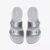Breeze Maye Silver, platta Cloudsteppers™-sandaler för damer