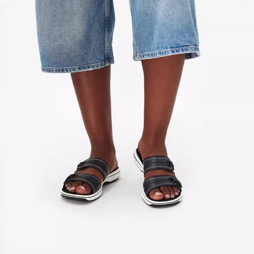 Breeze Maye svarta Cloudsteppers™-sandaler för damer Breeze Maye svarta Cloudsteppers™-sandaler för damer