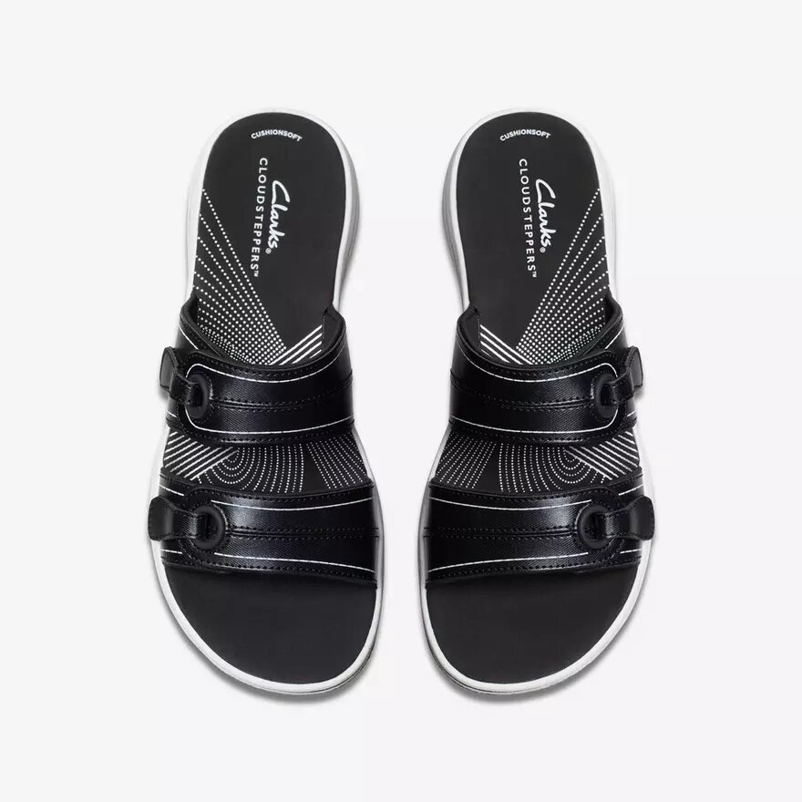 Breeze Maye svarta Cloudsteppers™-sandaler för damer Breeze Maye svarta Cloudsteppers™-sandaler för damer