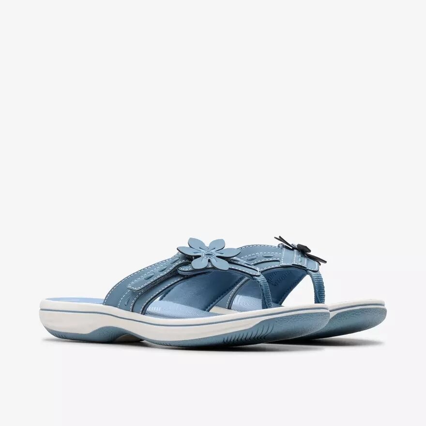 Breeze Opal Denim Cloudsteppers™-flip-flops för dam Breeze Opal Denim Cloudsteppers™-flip-flops för dam